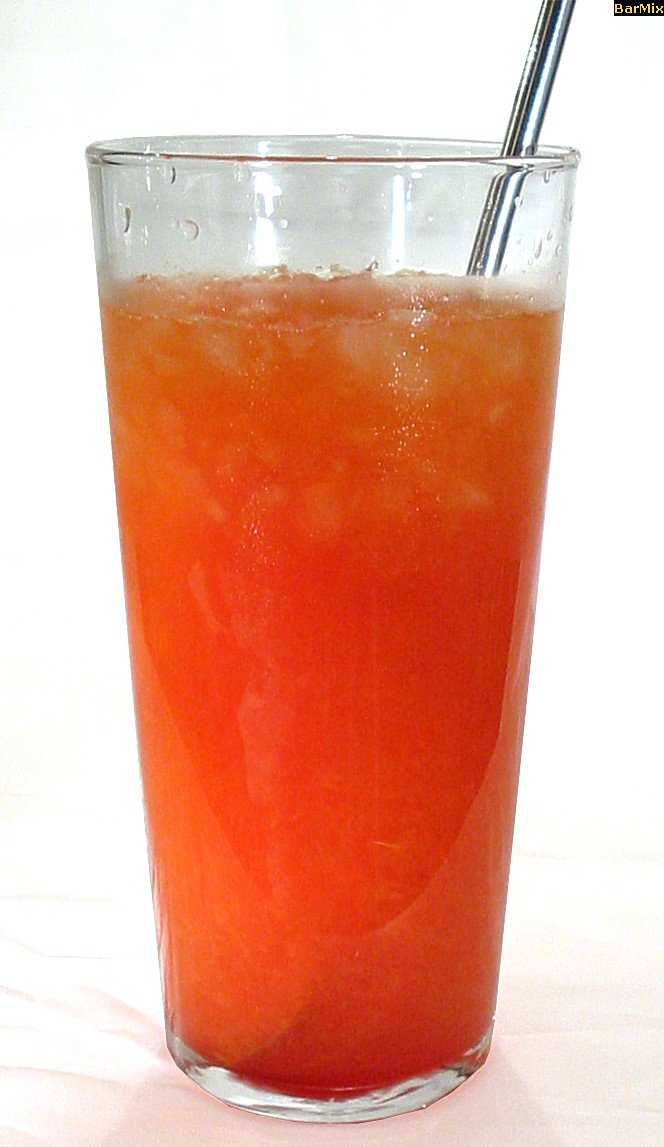 Blutorangensaft mit Crasheis 